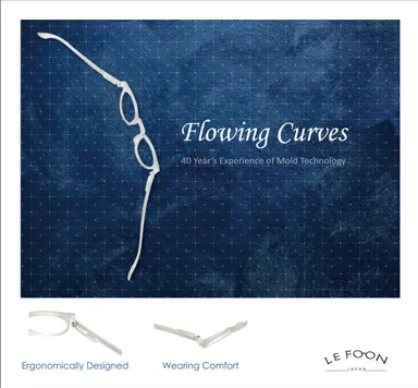 柔軟に広がるスプリングヒンジ