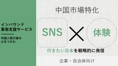 中国市場特化 SNS×体験