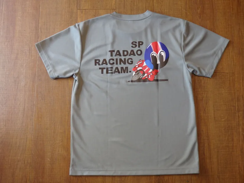 SP忠男オリジナルTシャツ(ブラック/グレー)