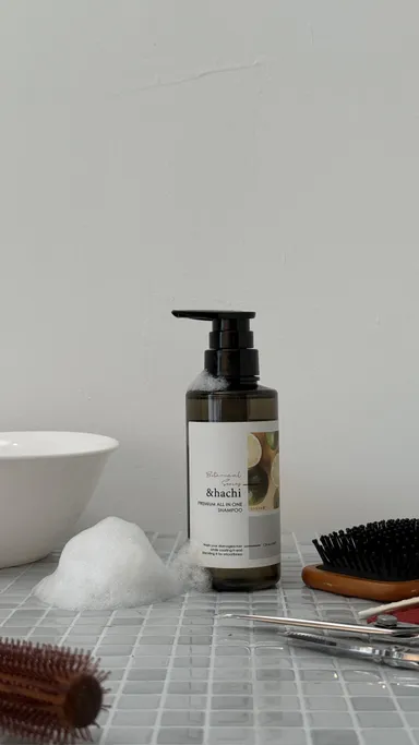 ＆hachi プレミアムオールインワンシャンプー