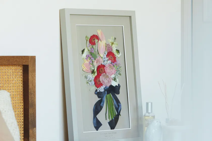 半立体テイストを楽しめる押し花・アーバンシリーズ