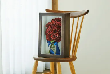 プロポーズに人気のバラのフレッシュドライフラワー