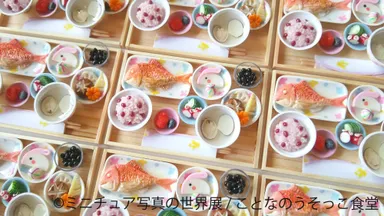 ミニチュア写真の世界展 グッズ：ことなのうそっこ食堂