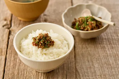 ご飯のお供に『金そぼろ』