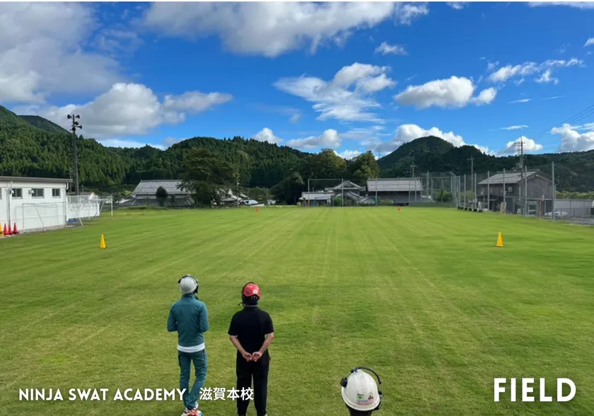 農業ドローン飛行テスト