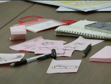 スクールの様子2：自社の強みを活かしたアイデアを発散