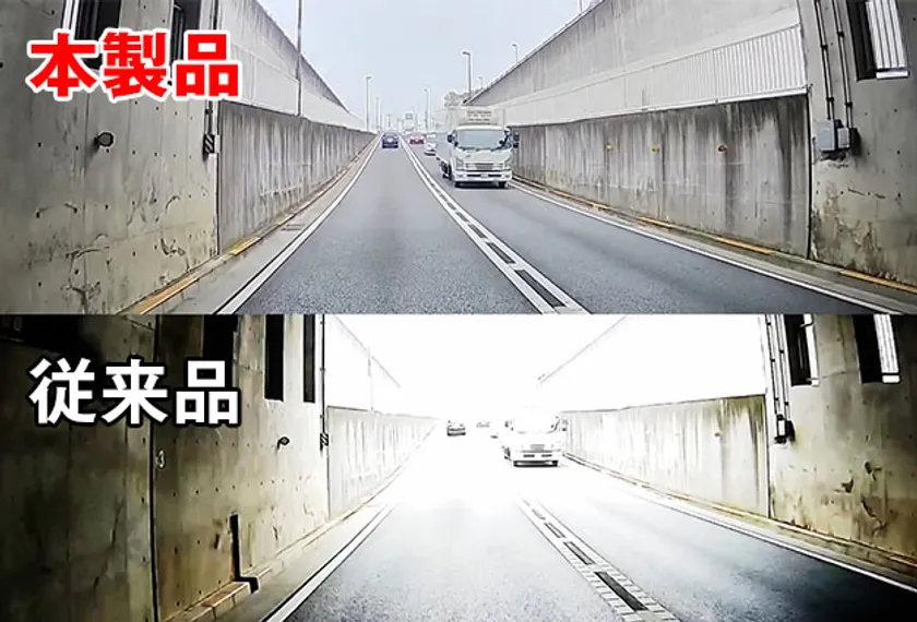 HDR＆WDR機能搭載