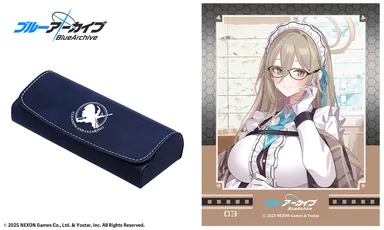 室笠アカネモデル　眼鏡拭き＆ケース