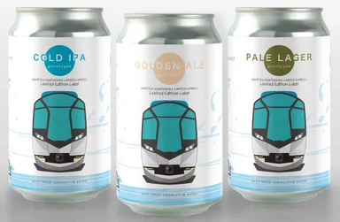 しまかぜ限定ラベル