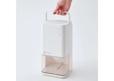 ハンドル付きで持ち運びしやすい