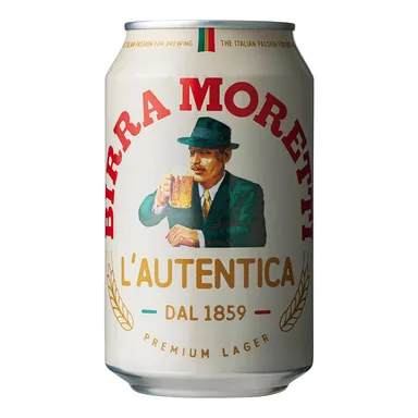 モレッティ・ビール330ml 缶
