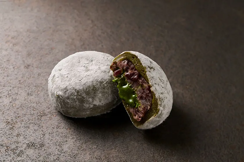 札幌限定商品の抹茶大福