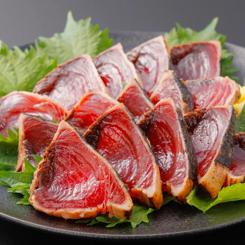 藁焼きかつおたたき