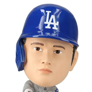 大谷翔平 2024 World Series Champion Player トロフィー & チケット台座付 世界限定ボブルヘッド顔アップ