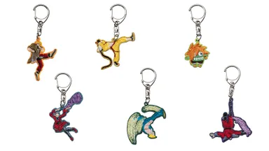 トレーディング刺繍アートキーホルダー 3rdシリーズ(全6種)