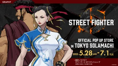 STREET FIGHTER 6 OFFICIAL POP UP STORE by GRAPHT