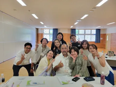 研修後はみんな笑顔