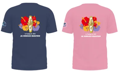JALホノルルマラソン2025オフィシャルトレーニングTシャツ
