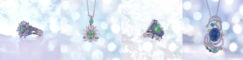 ブラジル産パライバトルマリン オリジナルリング&ペンダント