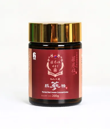 商品画像：熟成濃縮液6年根紅参100％