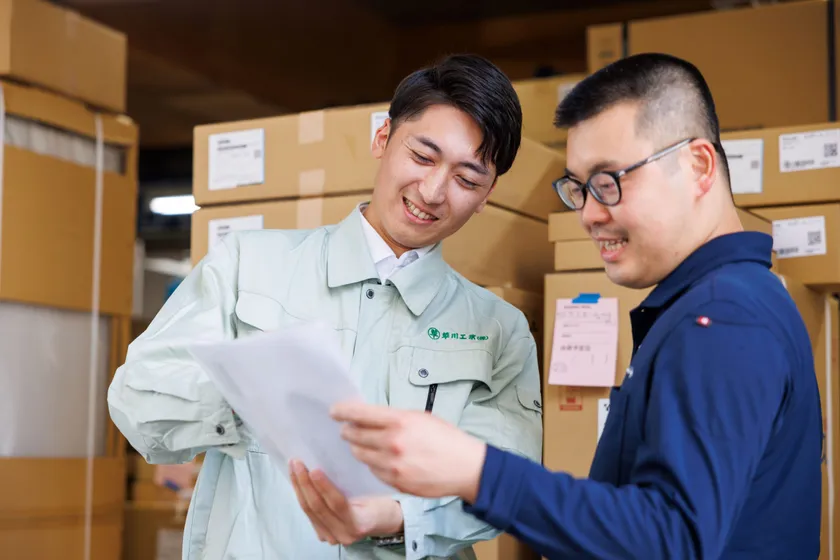草川工業の職場風景