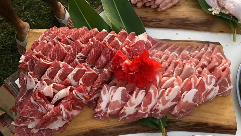 ガーデンBBQディナー