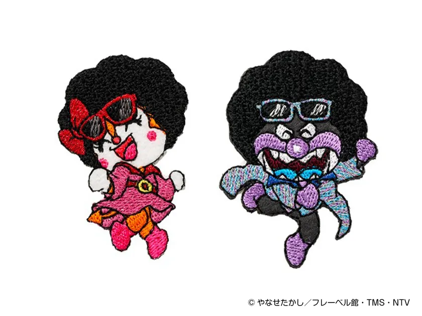 ワッペンセット ばいきんまん&ドキンちゃん 価格:1,320円 店舗:バタコさんの手づくりハウス