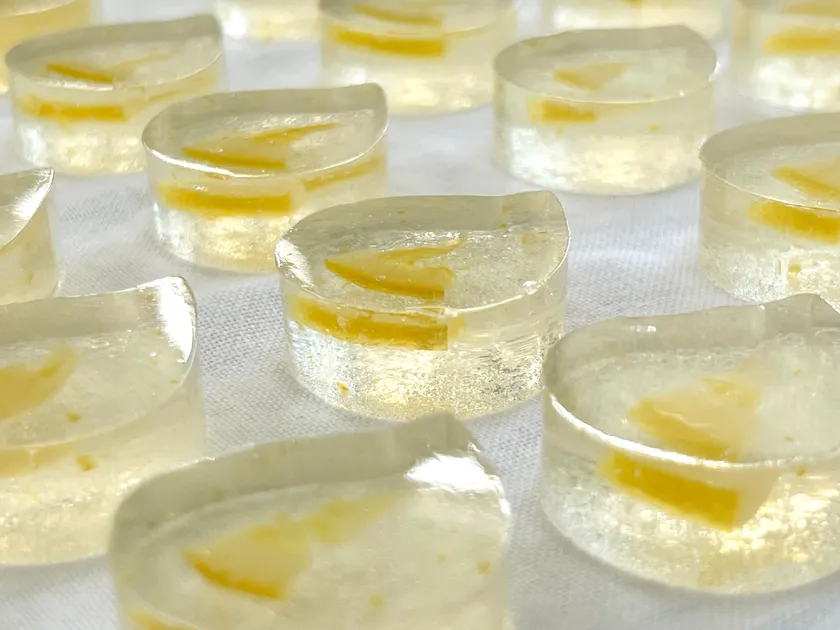 レモンの雫 乾燥前