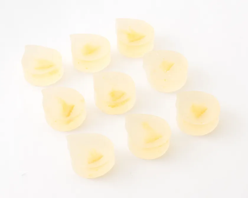 レモンの雫 乾燥後