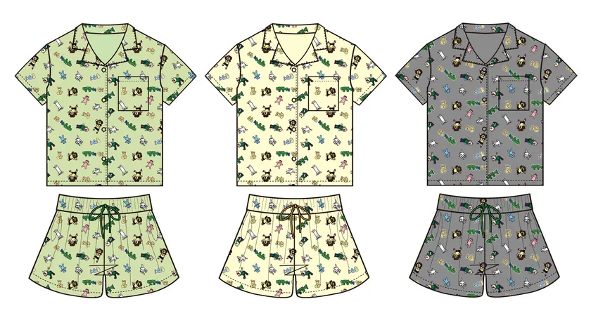 パジャマ 各4,398円