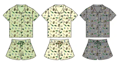 パジャマ　各4,398円