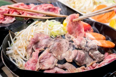 佐倉天然温泉澄流　遠野式バケツジンギスカン