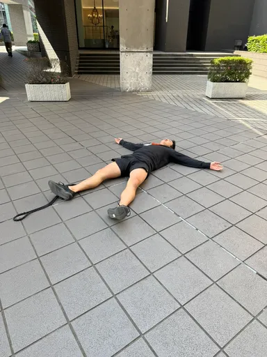 跳んだあとのパーソナルトレーナー