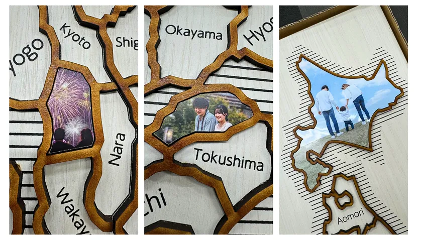 日本地図パズル