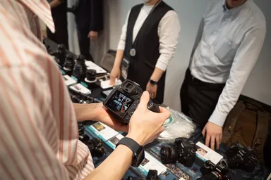 東京工芸大学「写真機材展2025」の様子