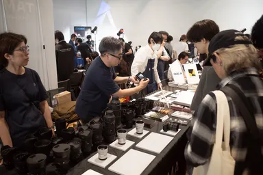 東京工芸大学「写真機材展2025」の様子