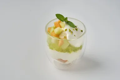 メロンミニパフェ