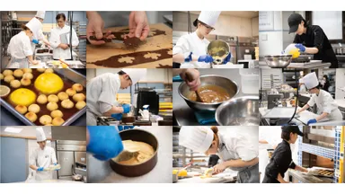 昨年(第15回)洋菓子部門実技審査の様子