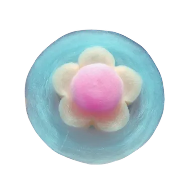 ロボットが直径45cmのビックサイズ＆カラフルなわたあめを作る