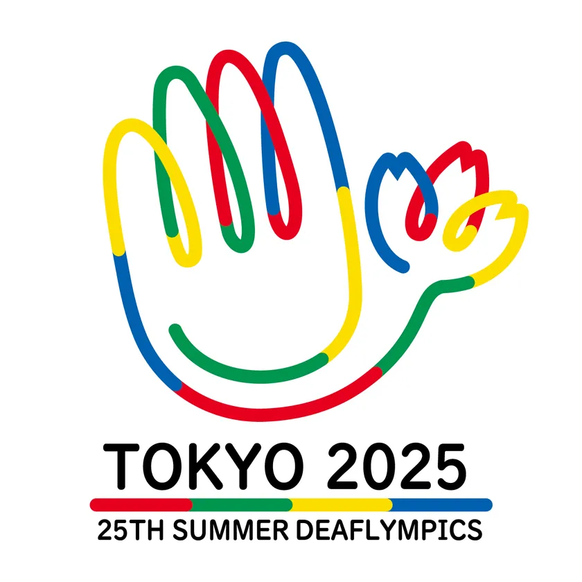 東京2025デフリンピックの大会エンブレム