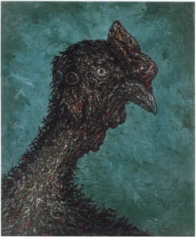 藤山ハン「軍鶏の景」