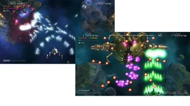 ▲敵を撃ちまくって難関ステージを攻略せよ！