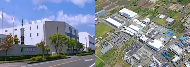 アイセロ本社写真／アイセロ本社航空写真