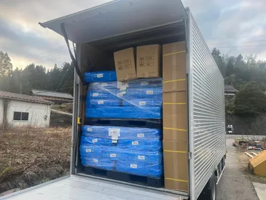 発災直後支援物資運搬