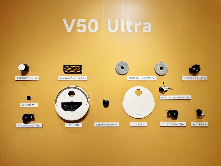 V50 Ultra分解パーツ