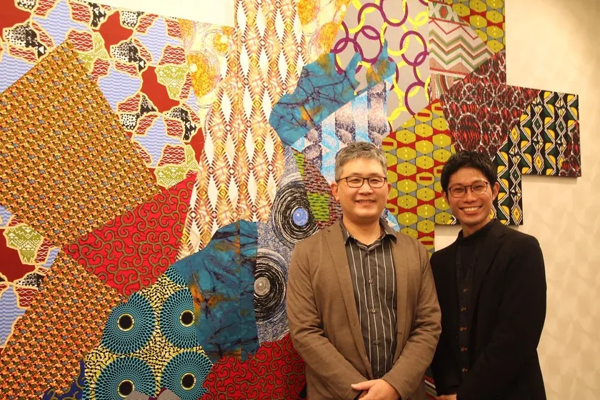 京表具の伝統工芸士とのコラボ