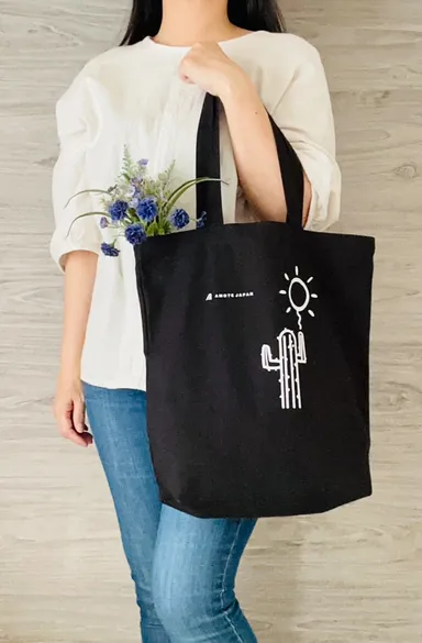 キャンバストートバッグ　サボテン