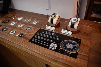 家紋入り腕時計