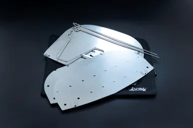 本体、風防、火箸、収納袋セット