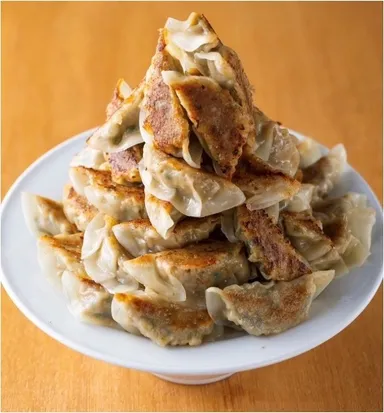 餃子の富士山定食　写真はイメージです